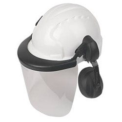 JSP Helmet, Ear Defenders and Visor