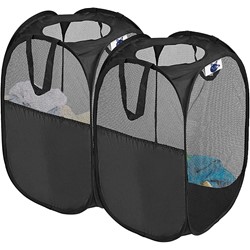 Mesh Collapsible Laundry Basket (2)